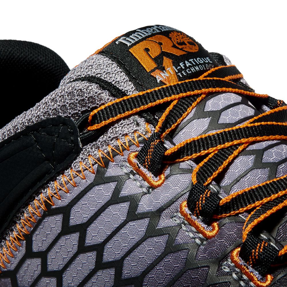 Zapatos De Seguridad Timberland Mujer Pro® Powertrain Sport Alloy Toe Sd Gris/Negras - Chile UIZ-862